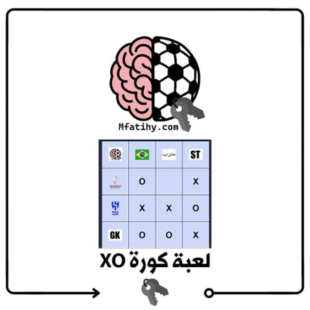 لعبة كورة XO