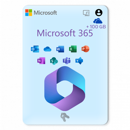 اوفيس 365 - Office 365 + كلاود 100 جيجا تخزين