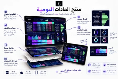 عاداتي- ماك / ويندوز - عربي