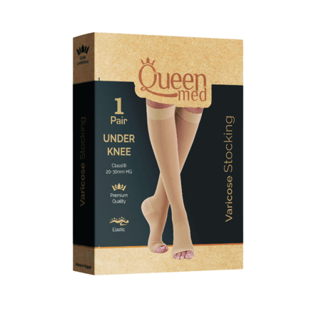 شراب دوالي تحت الركبة بريميوم كوين ميد