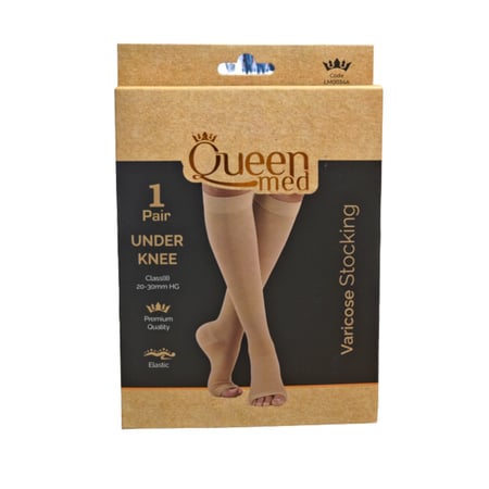 شراب دوالي تحت الركبة بريميوم كوين ميد