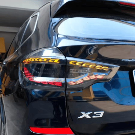 BMW X3 G08/G01 2018-2021 شمعات خلفية غامق مطورة تقنية OLED