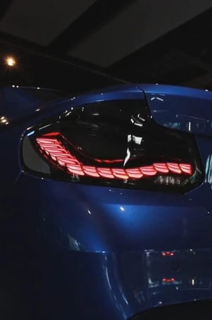 BMW F22/F23/F87 2 Series / M2 2014-2021 شمعات خلفية غامق مطورة تقنية OLED