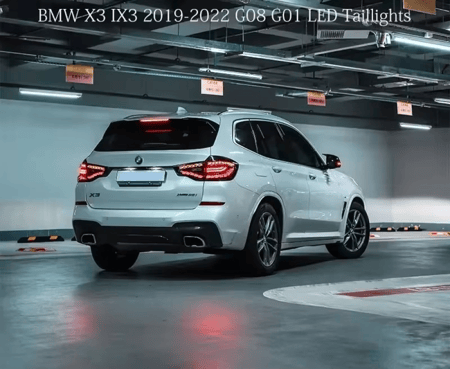 BMW X3 G08/G01 2018-2021 شمعات خلفية غامق مطورة تقنية OLED