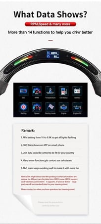 Audi A6/A7/S6/S7/RS6/RS7/RS E-Tron/SQ5 دركسون LED كاربون فايبر قابل للتخصيص (تفصيل)