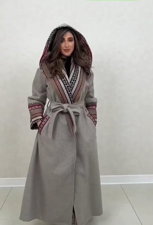 عباية شتوية أنيقة