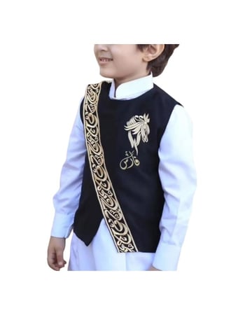 سديري أطفال بتطريز الاسم – اكشخ طفلك في عيد الفطر