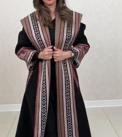 عباية شتوية أنيقة
