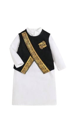 سديري أطفال بتطريز الاسم – اكشخ طفلك في عيد الفطر