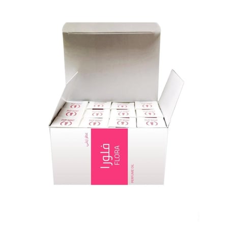 بوكس توزيعات فلورا - نسائي ( منتج مخصص للتوزيعات ) - 12 عبوة ربع تولة