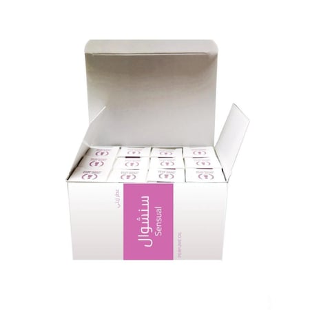بوكس توزيعات سنشوال - نسائي ( منتج مخصص للتوزيعات ) - 12 عبوة ربع تولة