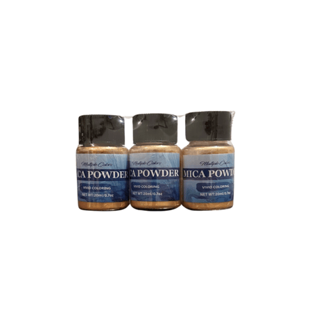 ألوان ميكا لصناعة البخور و العطور - ذهبي - موديل 1004