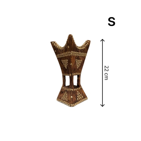 مبخرة حايلية - صناعة يدوية خشب الأثل -طراز نجدي مثلث - مقاسات متنوعة - موديل 3001