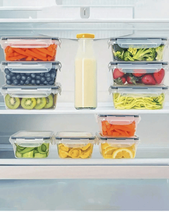 حاوية تخزين طعام بلاستيك (قطعة واحدة)  - متجر الشامل24