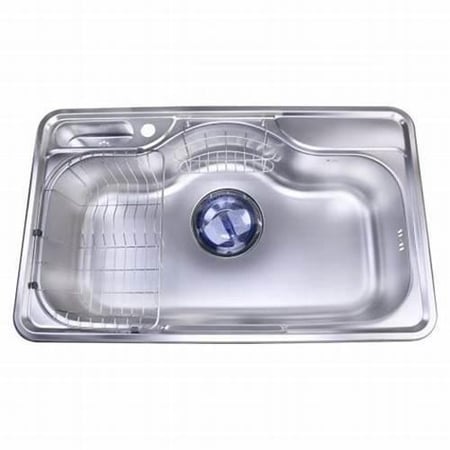 حوض مطبخ ( 1 عين ) كوري استيل 304 (حفر )