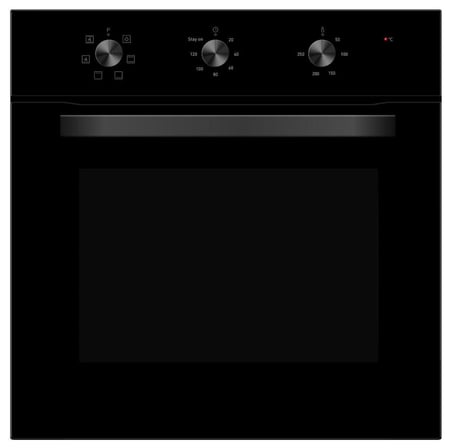 فرن 60 سم 6 وظائف اسود كتشن لاين صيني جديد