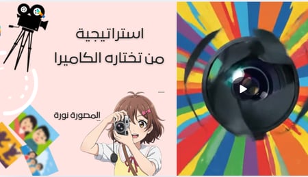استراتيجية من تختارة الكاميرا ( بوربوينت )