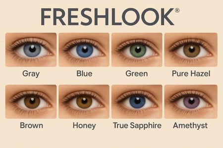 عدسات فريش لوك اليومية ١٠ عدسة