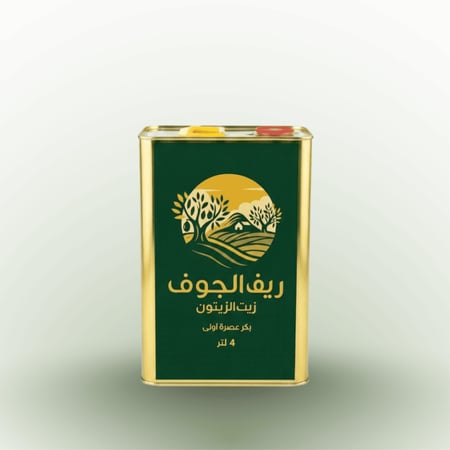 عبوة 4 لتر زيت زيتون الموسم الجديد