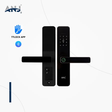 قفل ذكي ANJ لباب داخلي (صغير)