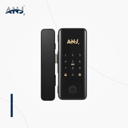 قفل ذكي ANJ لباب زجاجي