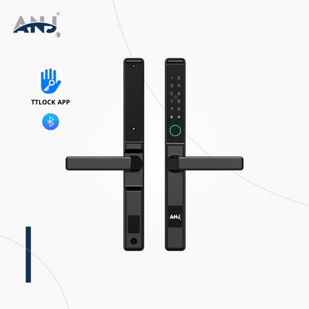 قفل ذكي ANJ لباب ألمنيوم
