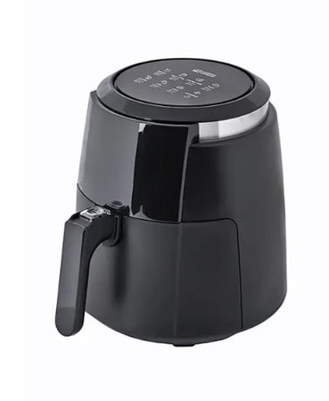GSAF476BM جنرال سوبريم قلاية هوائية بسعة 4 لتر ، ديجيتال، بقدرة 1500 واط، اسودGSAF476BM General Supreme 4L Digital Air Fryer, 1500W, Black