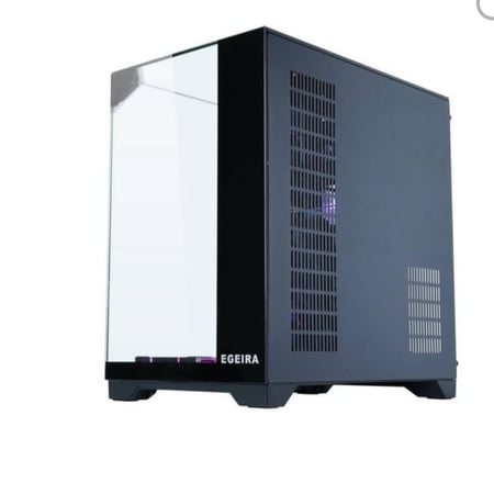 تجميعة بي سي قيمنق احترافية مع صندوق إيچيرا ڤيجن | معالج إنتل كور i5 14400F، كرت شاشة نفيديا جي فورس RTX 5070، رام 16 جيجابايت، مزود طاقة 650 واطProfessional PC gaming assembly with IGERA Vision box  Intel Core i5 14400F processor, Nvidia GeForce RTX 5070