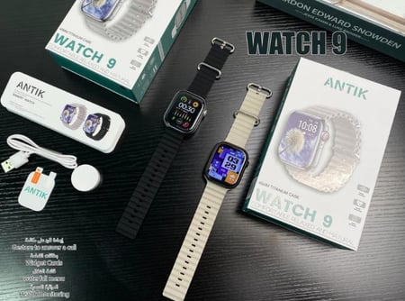 شبية ساعة ابل الاصدار 9 من شركة انتك الالمانيه