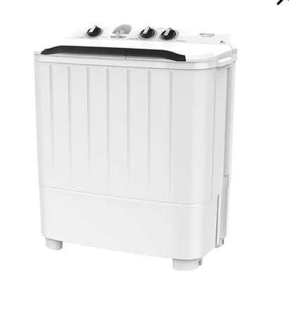 GSTT60XW جنرال سوبريم غسالة نصف اوتوماتيك حوضين 6 كيلو, أبيض,GSTT60XWGSTT60XW General Supreme Semi-Automatic Twin Tub Washing Machine, 6 kg, White, GSTT60XW