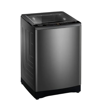 GSTL08X27SH جنرال سوبريم غسالة اوتوماتيك تعبئه علوية 8 كيلو، 9 برنامج , فضي غامق, GSTL08X27SHGSTL08X27SH  General Supreme Top Load Automatic Washing Machine, 8 kg, 9 Programs, Dark Silver, GSTL08X27SH