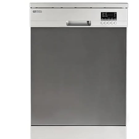 GSDW1325SSGجنرال سوبريم غسالة صحون, 5 برامج, 13 مكان, 2 رف, خاصية نصف تحميل, ستانلس ستيلGSDW1325SSG General SuperShim dishwasher, 5 programs, 13 place, 2 rack, semi-loading feature, Stainless steel..