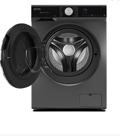 GSFLA1308DM جنرال سوبريم غسالة تعبئة أمامية 13 كجم غسيل / 8 كجم تنشيف إنفيرتر ،فضي غامق, GSFLA1308DMGSFLA1308DM General Supreme Front Load Washing Machine, 13 kg Wash / 8 kg Dry, Inverter, Dark Silver, GSFLA1308DM