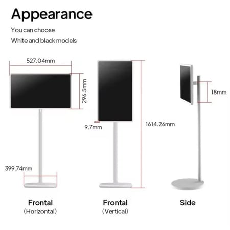 DENX-شاشه ذكيه متنقله 32بوصه بنظام اندرويد DENX 32-Inch Portable Smart Display – Android System