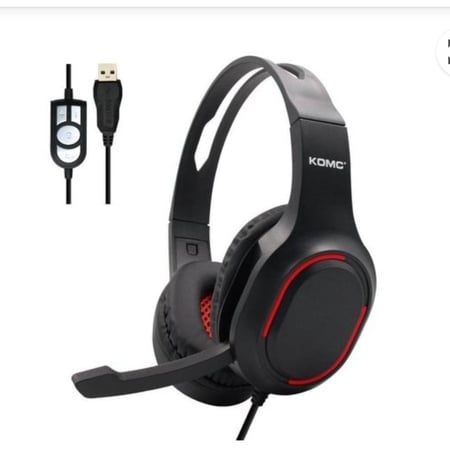 سماعات رأس لألعاب KOMC KM999 USB