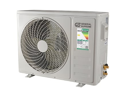 GSTN18HR جنرال سوبريم مكيف هواء سبليت تيتانيوم برايم, سعة تبريد حقيقية 18,000 وحدة ريش ذهبية, تحكم واي فاي,خاصية الأستشعار, حار/ باردGSTN18HR  General Supreme Titanium Prime Split Air Conditioner, 18,000 BTU Actual Cooling Capacity, Gold Fins, Wi-Fi Contr