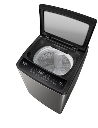 GSTL09G8SH جنرال سوبريم غسالة اوتوماتيك تعبئه علوية 9 كيلو، 10 برنامج , فضي غامق,GSTL09G8SHGSTL09G8SH General Supreme Top Load Automatic Washing Machine, 9 kg, 10 Programs, Dark Silver, GSTL09G8SH