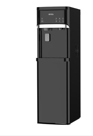 GSWDBIA GSWDBIA جنرال سوبريم برادة مياه مع صانعة الثلج، تعبئة من الاسفل، تحكم باللمس، اسودGSWDBIA  GSWDBIA General Supreme Water Dispenser with Ice Maker, Bottom Loading, Touch Control, Black