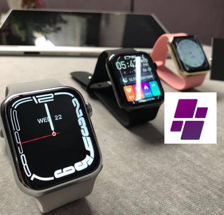 ساعة ذكية ألمانية ضمان سنة