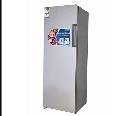 GS311SNجنرال سوبريم فريزر عمودي باب واحد (8.1 قدم, 229 ليتر)، ستانلس استيل, GS311SN