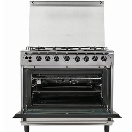 GS9060FNGSجنرال سوبريم فرن غاز، 5 شعلات ،60*90سم، استيل، اشعال ذاتى, مصري, GS9060FNGSGS9060FNGS  General Supreme gas oven, 5 burners, 60*90 cm, steel, self-igniting, Egyptian, GS9060FNGS