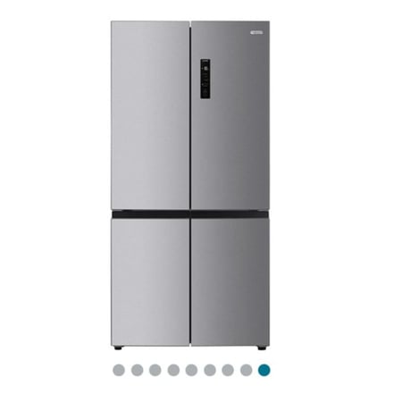 جنرال سوبريم ثلاجة دولابي اربع أبواب (18.1 قدم , 512 لتر)،انفرتر, أينوكس لامع, GSX184SXIGeneral Supreme refrigerator, four-door cupboard (18.1 feet, 512 litres), inverter, glossy inox, GSX184SXI