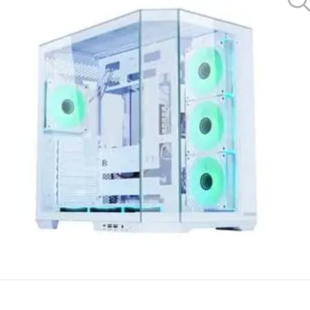 تجميعة بي سي قيمنق مخصصة – مع كيس EGEIRA Vision، ومعالج i5-14400F، وكرت شاشة RTX 5060، وذاكرة RAM بسعة 16 جيجابايت، وتخزين SSD بسعة 1 تيرابايت، ومزود طاقة 650 واطCustom PC Gaming Bundle - with EGEIRA Vision Case, i5-14400F, RTX 5060, 16GB RAM, 1TB SSD Sto