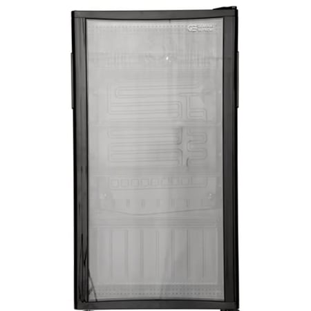 GS132جنرال سوبريم , ثلاجة عرض باب واحد زجاجي ,92 لتر ,اسود ,GS132GS132  General Supreme, one-door glass display refrigerator, 92 litres, black, GS132
