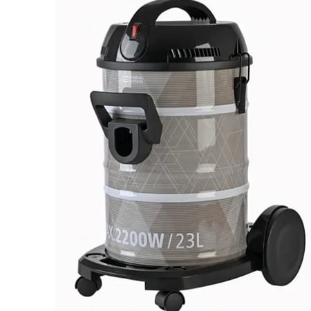 جنرال سوبريم مكنسة كهربائية برميل 2200 واط، سعة الغبار 23 لتر، التحكم في تدفق الهواء من ذراع المكنسة, GSV25  (1)GM Super Vacuum Cleaner Barrel 2200 W, Dust Capacity 23 Liter, Air Flow Control from Vacuum Arm, GSV25 (1)