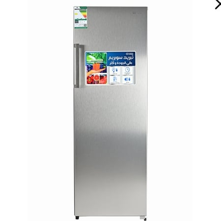 GS312SNجنرال سوبريم ثلاجة باب واحد (11 قدم، 312 لتر)، ستانلس استيل, GS312SNGS312SN  General Supreme Single Door Refrigerator (11 Feet, 312 Liters), Stainless Steel, GS312SN