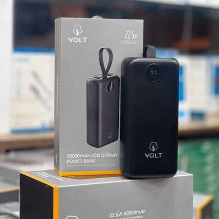 أحدث بطاريه منvolt بثلاث انواع قوه30000 مصرحه لطيران الدوليThe latest battery from Volt with a capacity of 30,000 mAh
