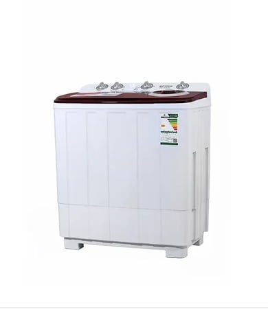 GSTT100TR جنرال سوبريم , غسالة نصف أوتوماتيك حوضين ,10 كجم ,ابيض/أحمر , GSTT100TRGSTT100TR  General Supreme, Twin Tub Semi-Automatic Washing Machine, 10 kg, White/Red, GSTT100TR