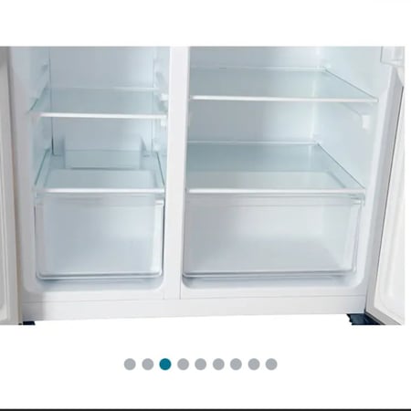 جنرال سوبريم , ثلاجة باب بجانب باب ,17.9قدم ,509 لتر ,انفرتر ,ستانلس ستيل ,GS896SSIGeneral Supreme, door-by-door refrigerator, 17.9 feet, 509 litres, inverter, stainless steel, GS896SSI