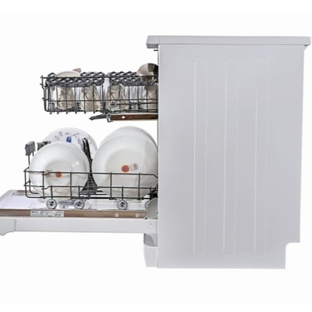 GSDW1225WVTجنرال سوبريم غسالة صحون, 5 برامج, 12 مكان, 2 رف, خاصية تجفيف, خاصية نصف تحميل, أبيض.GSDW1225WVT  General Supreme dishwasher, 5 programmes, 12 place settings, 2 racks, drying function, half-load function, white.